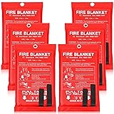 Macarrie 39” x 39” Fire Blanket Emergency Fire