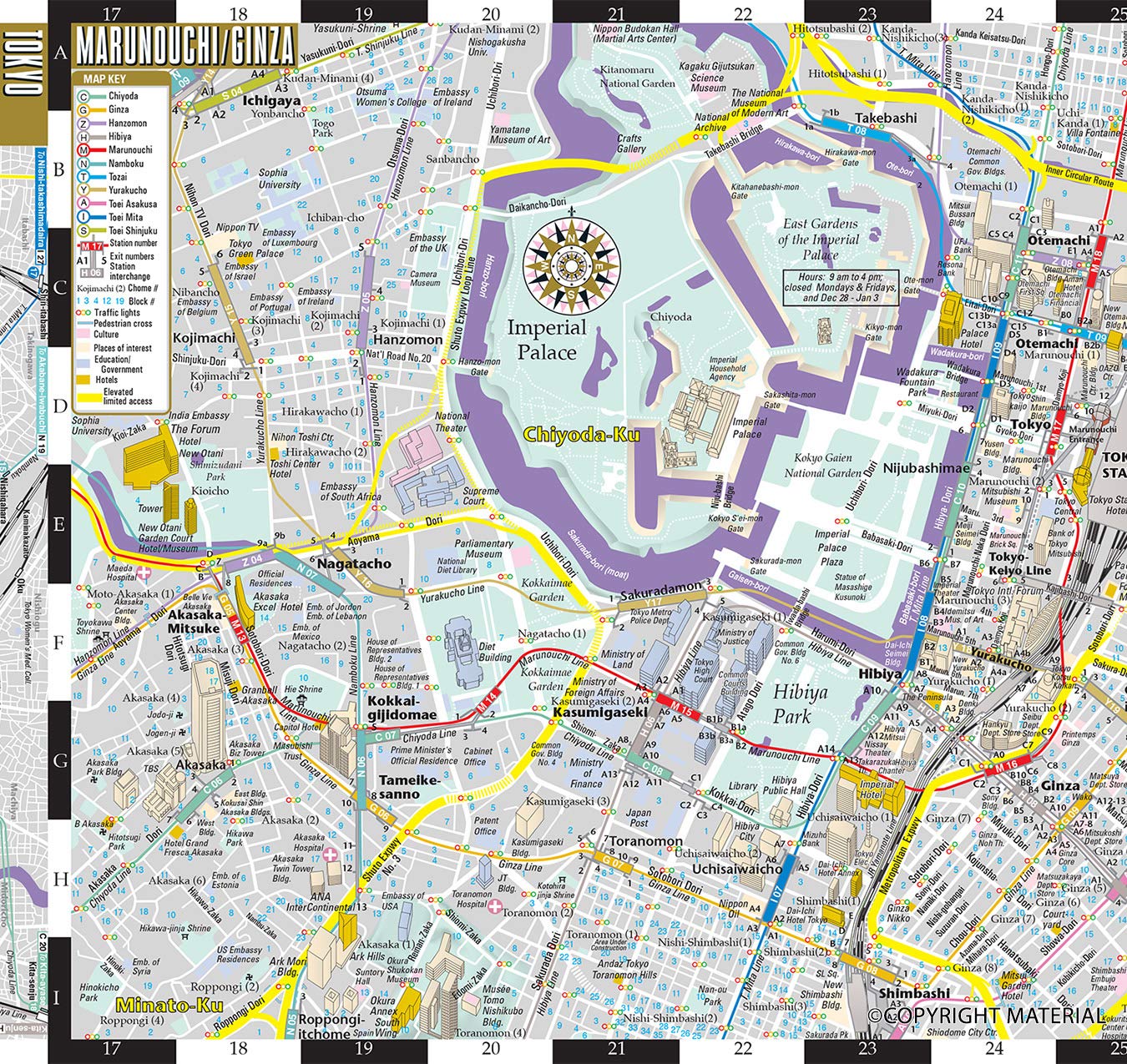 Plan Stw Tokyo City Plans Plans 290 Michelin Amazon Es Libros