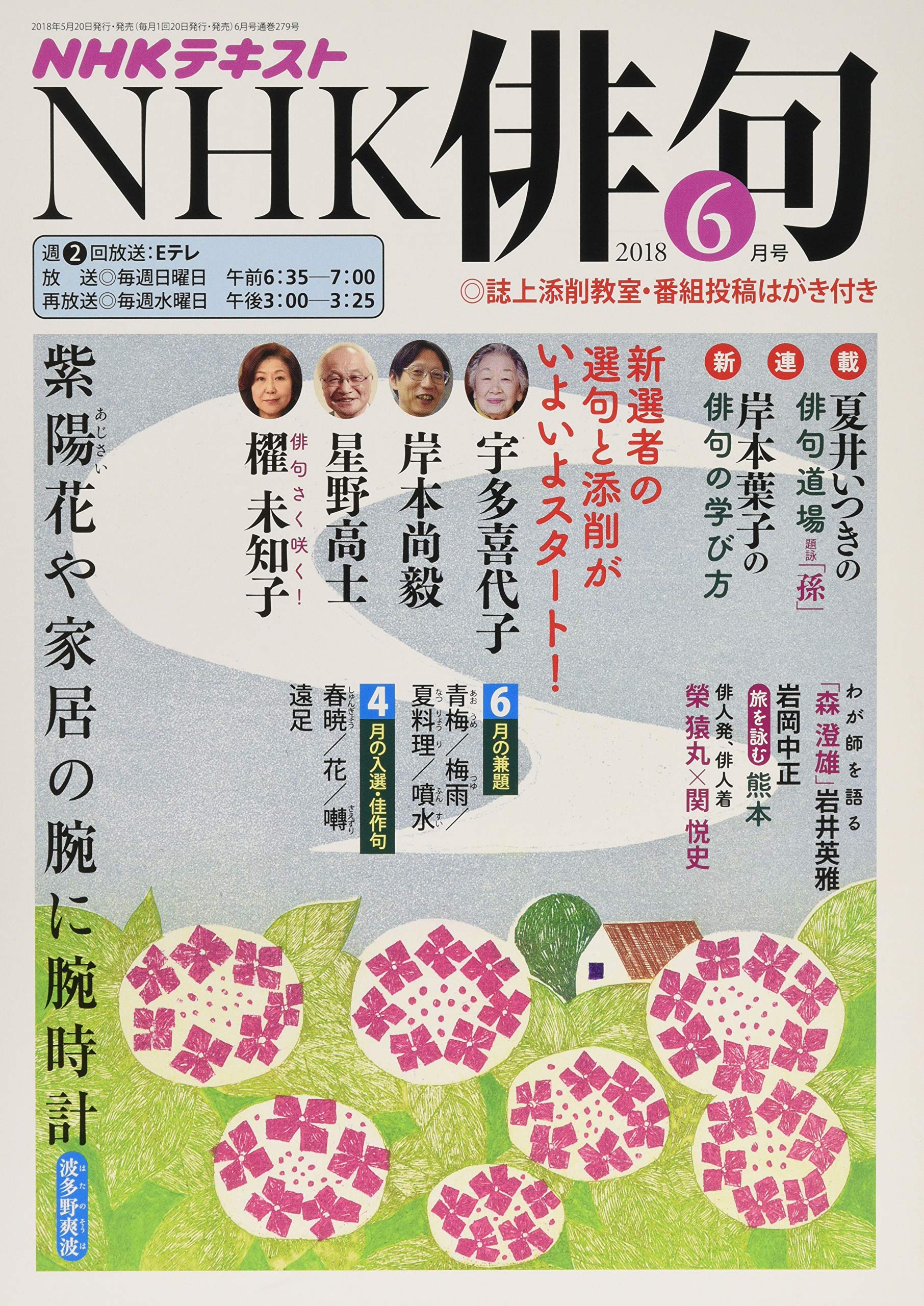 Nhk俳句 18年 06 月号 雑誌 Amazon Com Books
