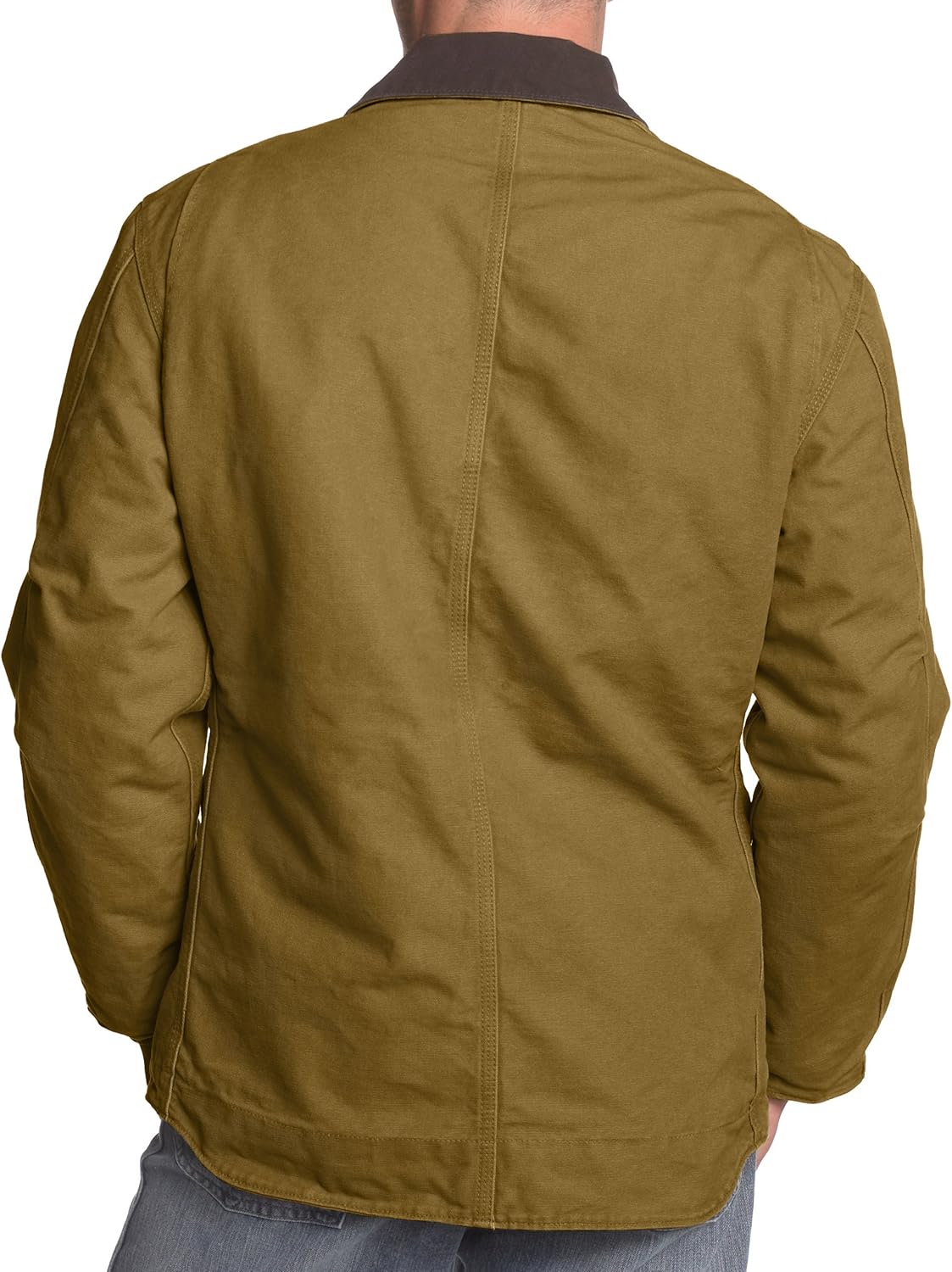 Carhartt Men's Ridge Coat Sherpa Lined Sandstone C61 at  Men’s Clothing store: Work Utility Outerwear