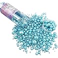 Sprinkles Edible Pearl Sugar Candy Cupcake Cake Topper 120g/ 4.2oz, Decorative Glitter Sprinkle Mix for Baking, Cake and Cookie Decorating (Blue)
