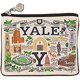 Catstudio Collegiate Zipper Pouch, Yale University Travel Toiletry Bag, Ideal Gift for Alumni, Makeup Bag, Dog Treat Pouch, or Travel Purse