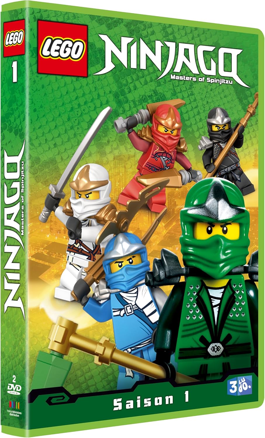 Ninjago, Les MAITRES du SPINJITZU Saison 1 DVD & Bluray Amazon.fr
