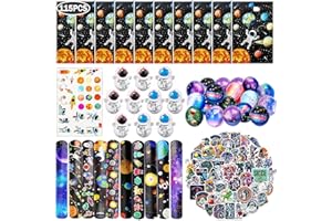 Viicoor 115PCS Space Party Favors for Kids, Astronaut Themed Birthday Party Decorations, Outer Space Party Favors Gifts Goodi