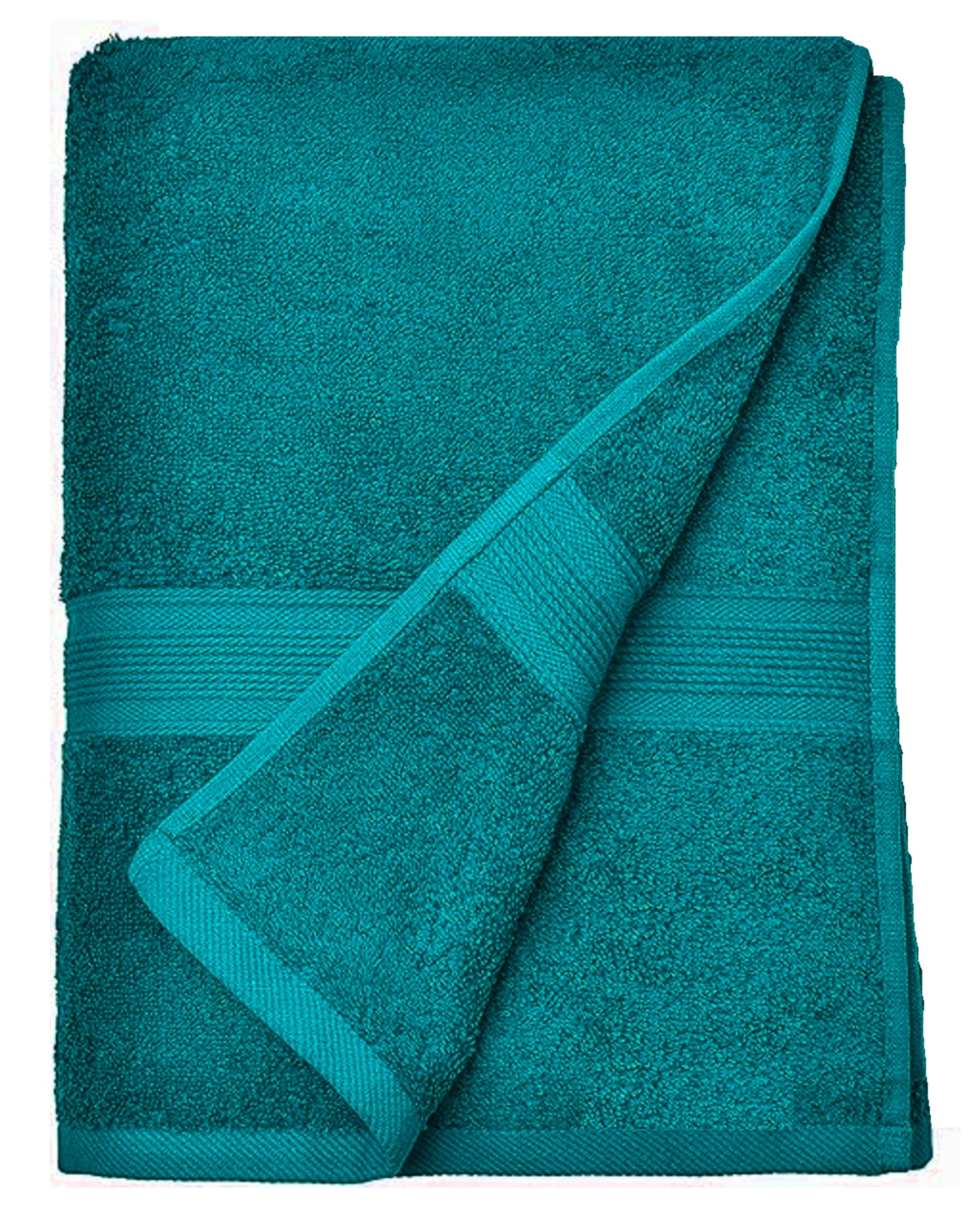Luxurious Extra Large Jumbo Bath Sheet | Set of 1 and 2 – 100% Egyptian Cotton | Super Soft Highly Absorbent Quick Dry | 700-GSM, 100 x 200 cm Towels (Teal/Turquoise, 1)