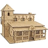 TowerRex Tavern DND Terrain, Tabletop Terrain for 28mm Miniatures | Wargaming Miniature Buildings, Fantasy 28mmTerrain, D&amp;D Accessories