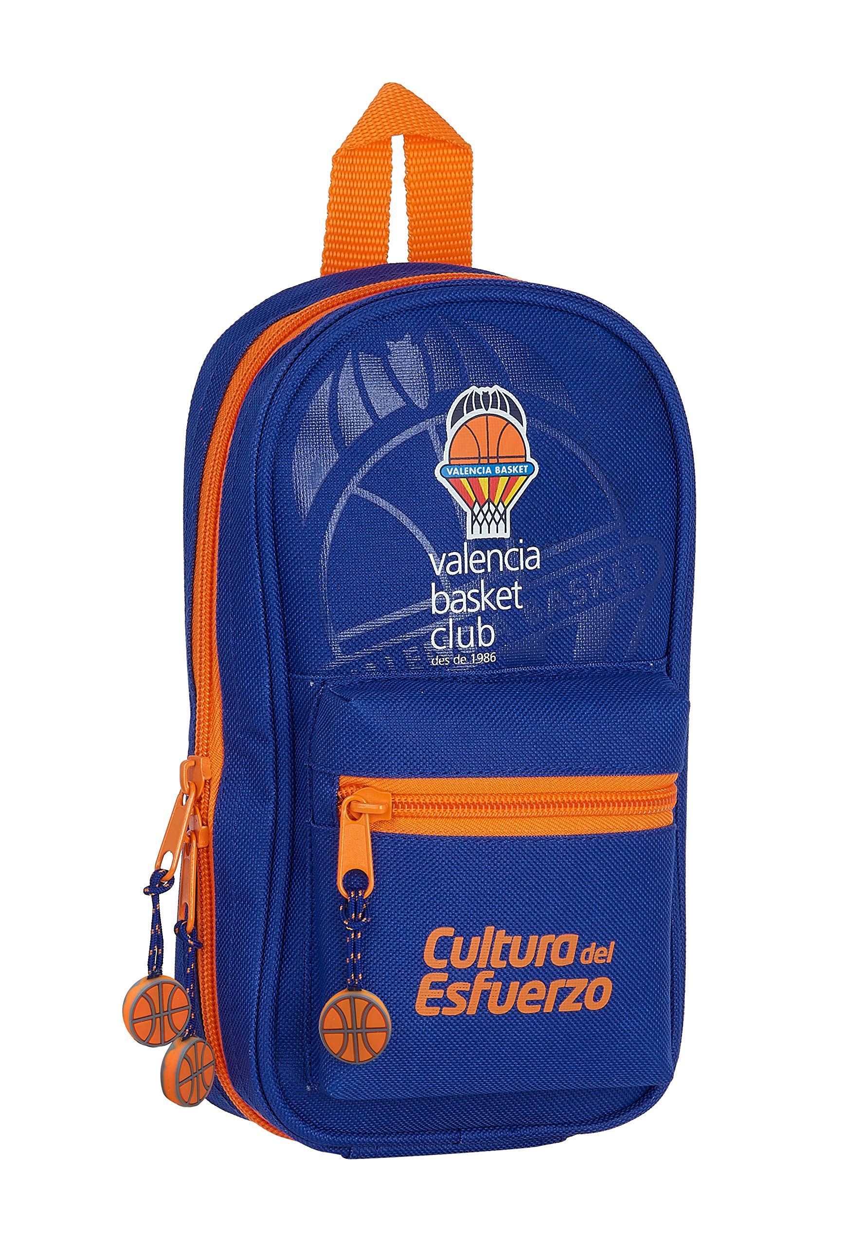 Valencia, Blue/Orange, 320x150x420 mm, Useful Backpack Pen