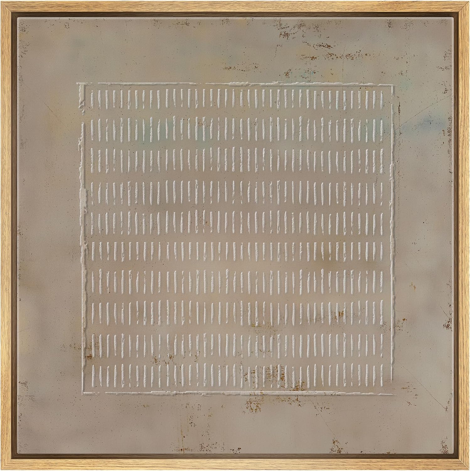 Wall Décor - SIGNWIN Framed Canvas Print Wall Art Grunge Pastel Geometric Line Collage Abstract Shapes Illustrations Modern Art Decorative Boho Relax/Zen Nordic for Living Room, Bedroom, Office - 24