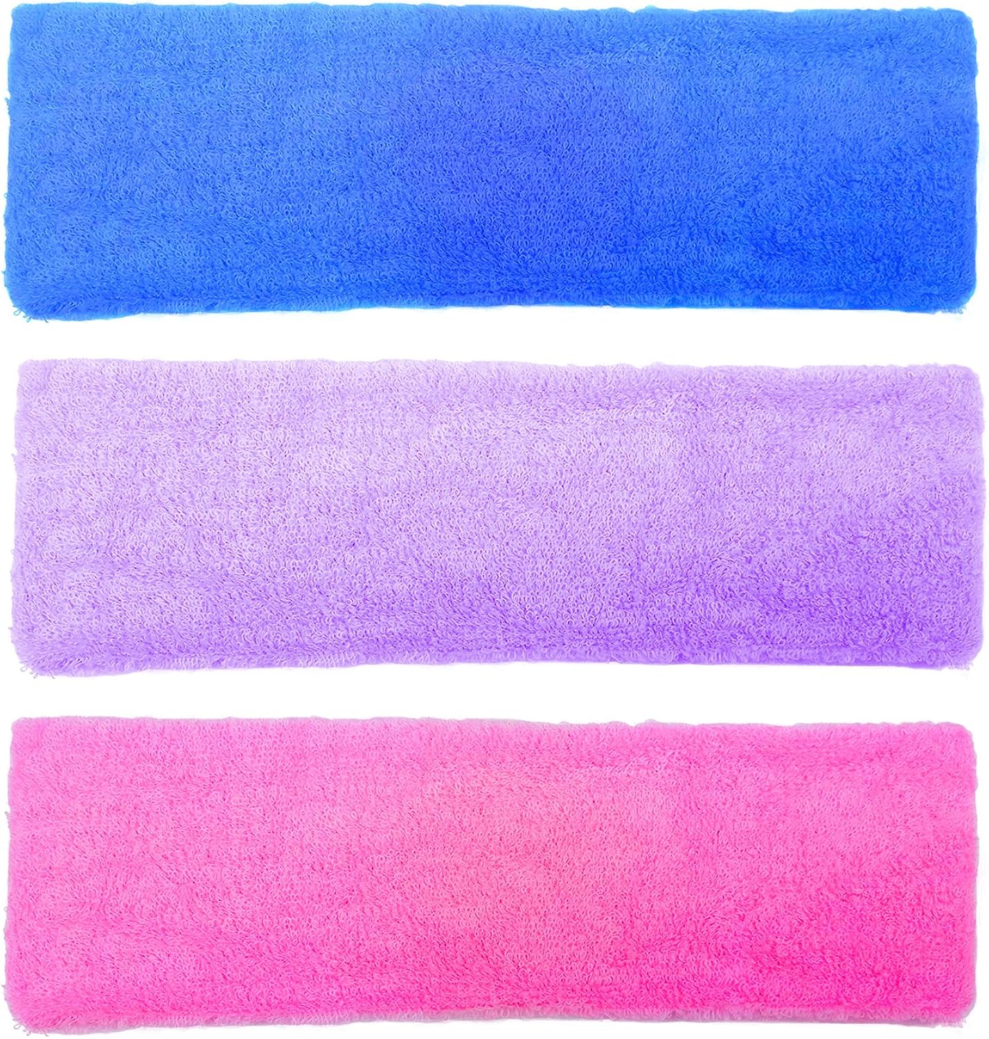 INNOLIFE Fashionable Thin Gym Workout Women's Yoga Soft Cotton Stretchy Headbands Sweatbands Sports Indoor Outdoor Yoga Dance Exercise Fitness Headbands (15pcs Mixed Colors): Clothing