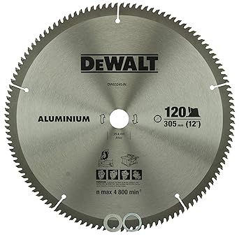 DEWALT DW03245 12 120T Circular Saw Blade for cutting Aluminium