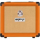Orange Crush 12 12W 6" Guitar Amplifier and Speaker Combo, | 12W solid state amplifier with 6-inch speaker and CabSim output for practice, recording and monitoring