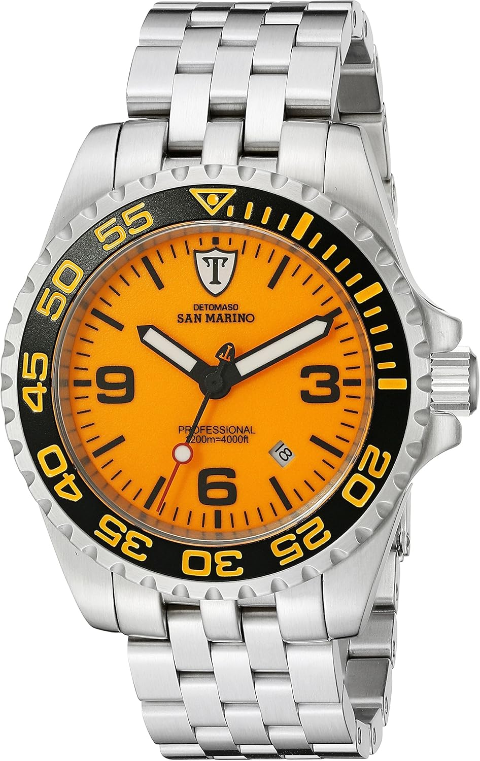 DETOMASO Men's San Marino Professional Automatic Deep Sea Diving Watch