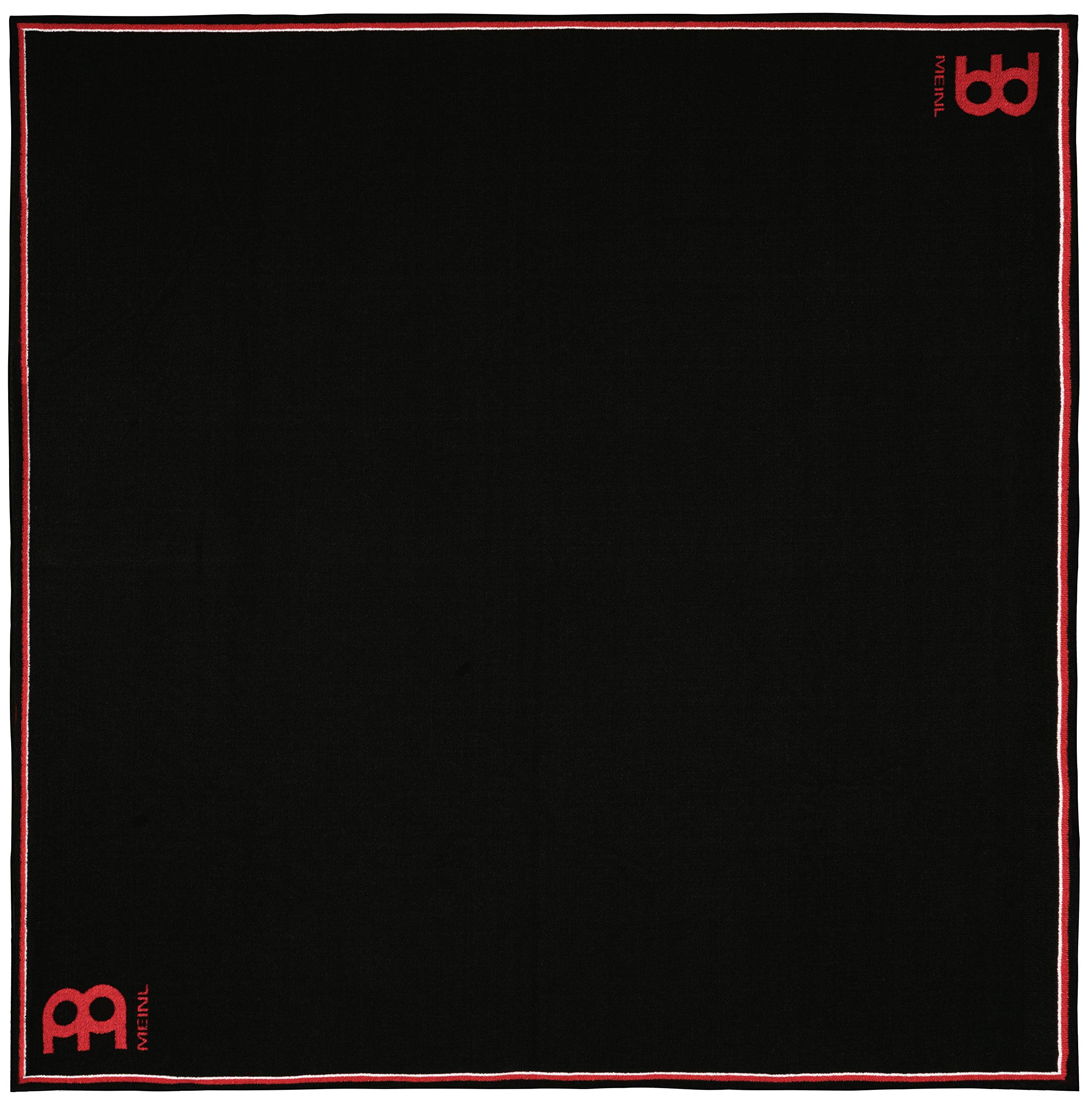 Meinl Cymbals Drum Rug with Travel Bag, Large Size for Bigger Setups — Durable Non-Slip Bottom with Tightly Woven Fabric that Grips Stands and Spurs (MDRL-BK)