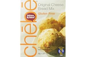 Chebe Bread Original Cheese Bread Mix, Gluten Free, 7.5-Ounce Bags (Pack of 8)