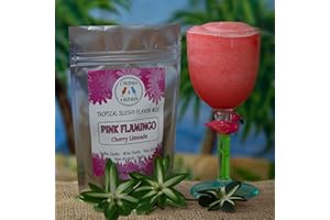 2 FRIENDS & A BLENDER Cherry Limeade Frozen Slushy Cocktail Mix - Vodka, Rum, Wine, Tequila, Non-Alcoholic