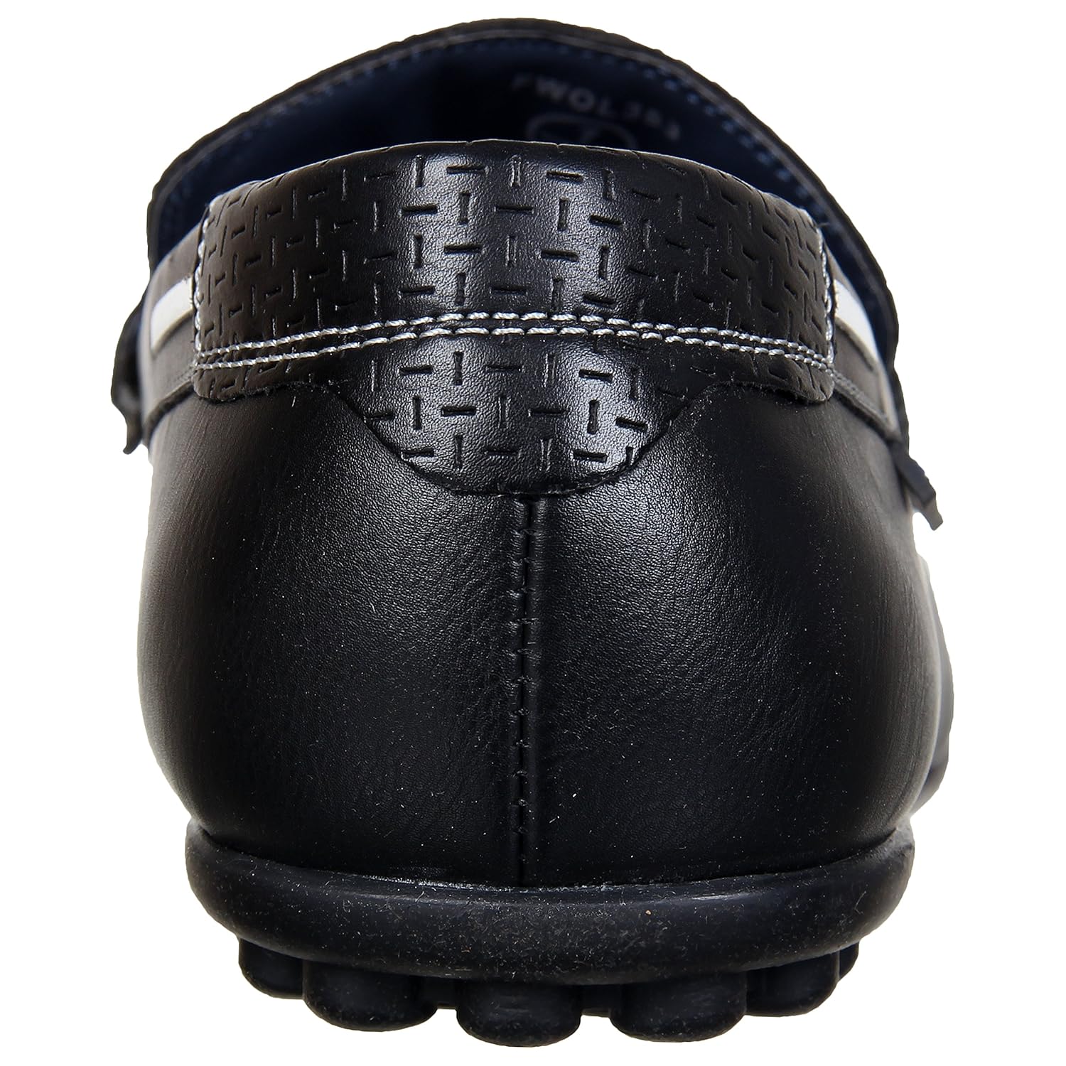 duke mens black casual shoes