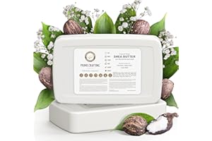 Prime Crafting 0.9 kg (2 Lb) - Shea Butter Soap Base - SLS Free - Melt and Pour Soap Base for Soaps Making - Made from Premiu