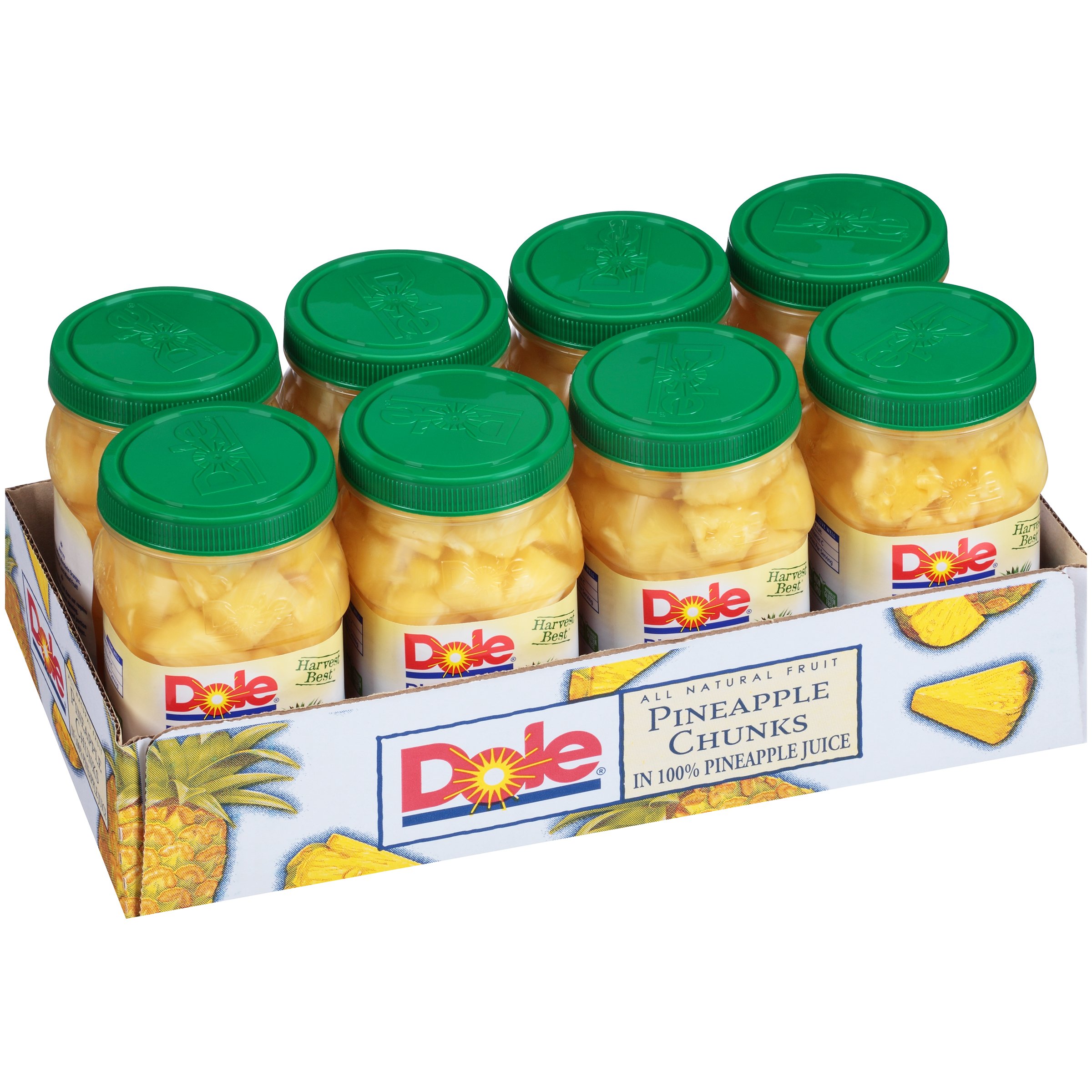 Dole Pineapple Slices in Juice, 20 Ounce Cans (Pack of 12)