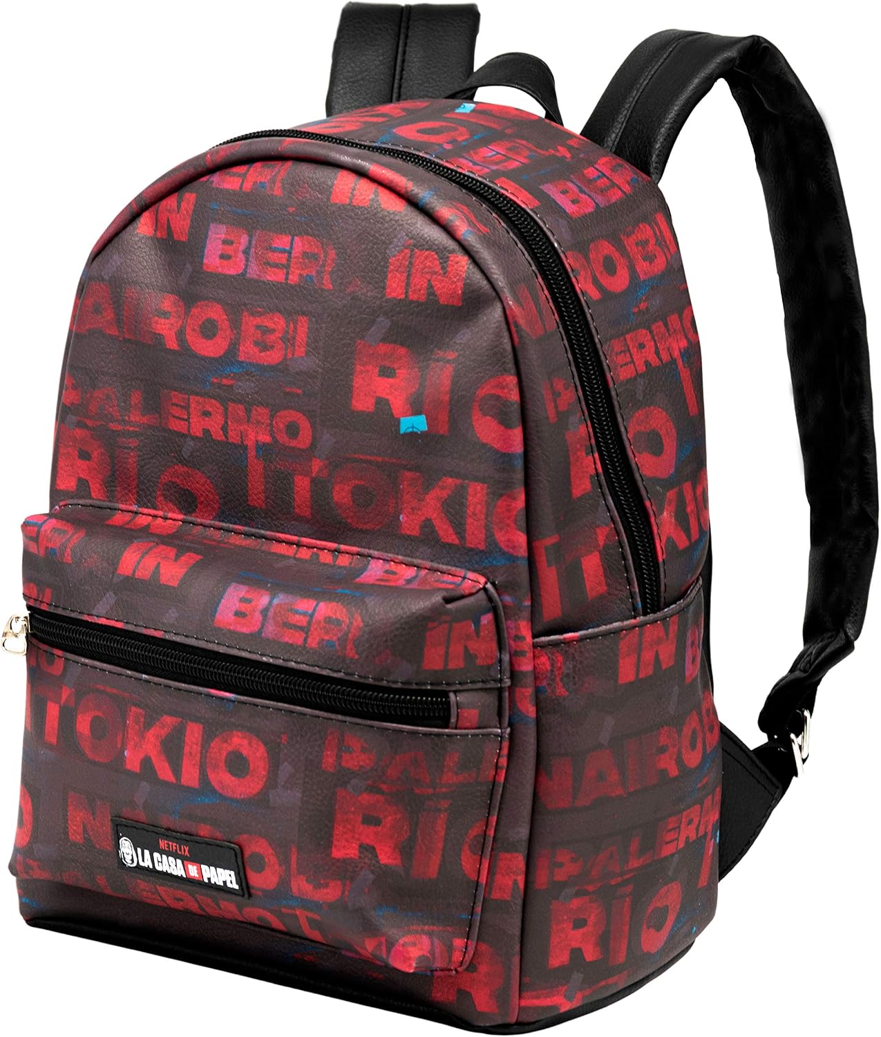KARACTERMANIA Money Heist Cities-Fashion Backpack, Multicolour