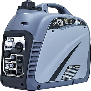 Pulsar 4,000W Portable Gas-Powered Quiet Inverter Generator with Remote Start & Parallel Capability, CARB Compliant, PG4000iSR