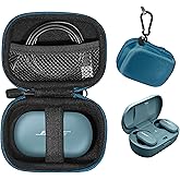 CaseSack Case for Bose QuietComfort Noise Cancelling Earbuds - True Wireless Earphones (Blue)