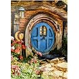 MyPuzzle Hobbit House 1000 Piece Jigsaw Puzzle - New Zealand Scenery, Premium Adult Puzzle