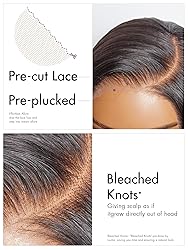 LUVME HAIR 13x4 Lace Frontal Human Hair Wigs