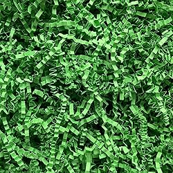 MARSROAM Green Crinkle Paper Filler 1 LB Shredded