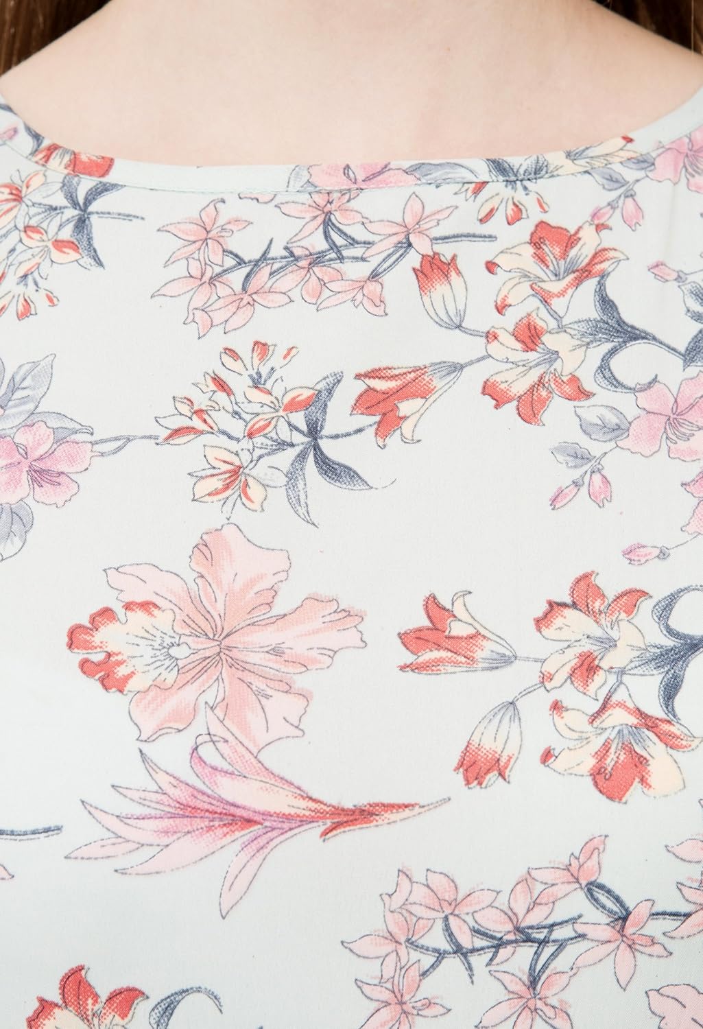 karmic vision women's multi-coloured fit & flare maxi dress