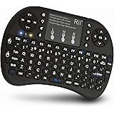 (Upgraded)Rii 2.4GHz Mini Wireless Keyboard with Touchpad,QWERTY,LED Backlit,Portable Keyboard for laptop/PC/Tablets/Windows/