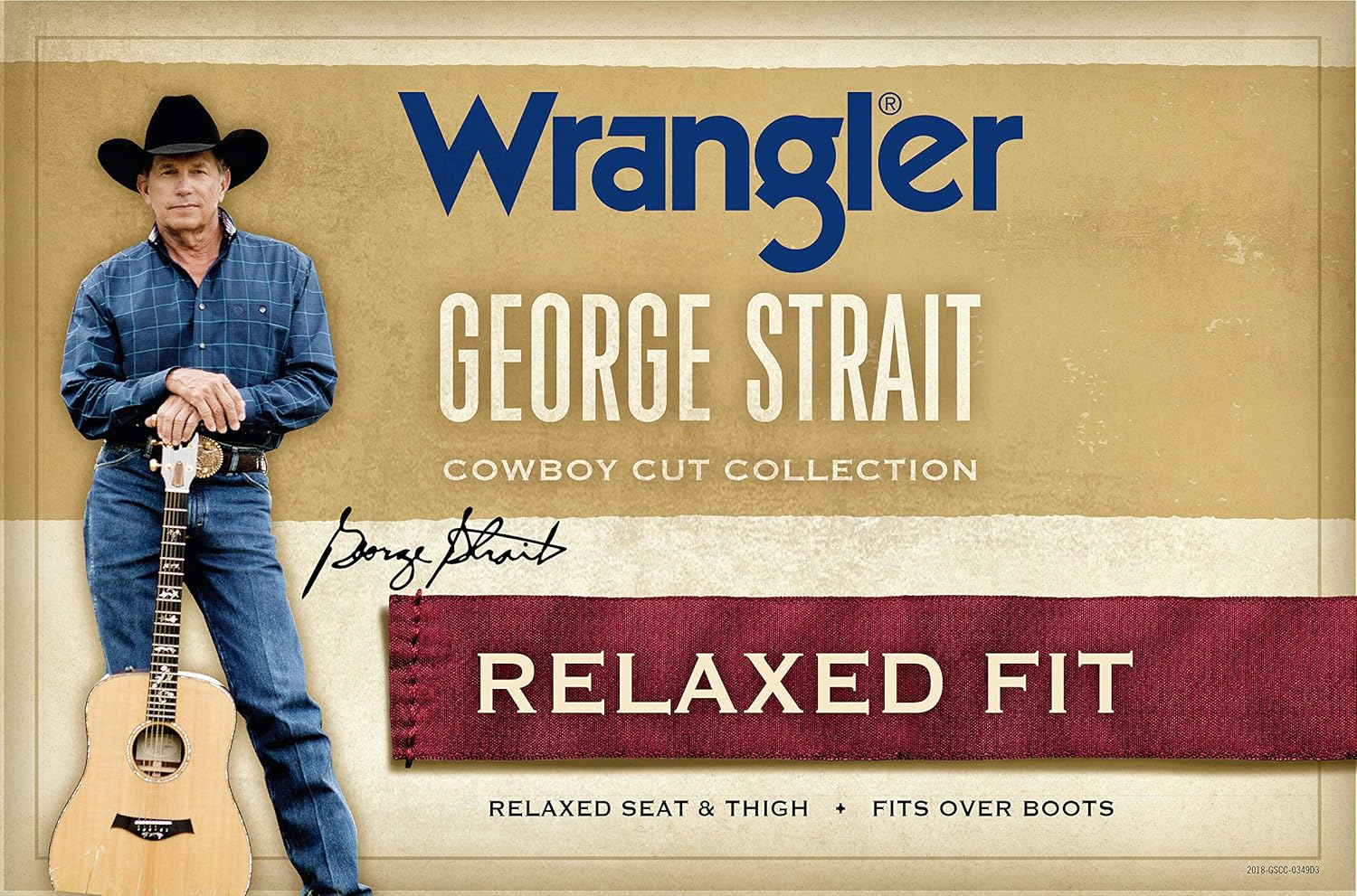 wrangler george strait relaxed fit jeans