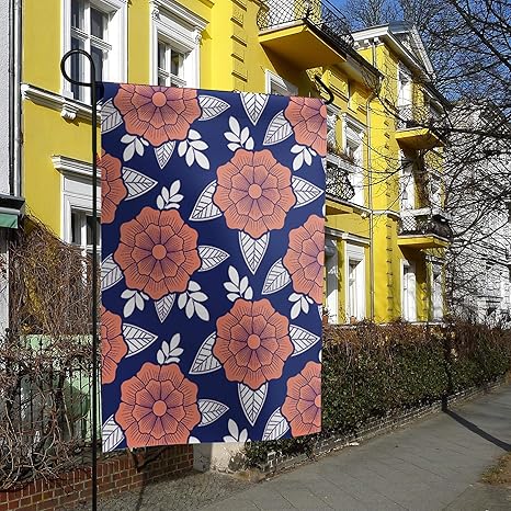 Amazon Com Arnecase Garden Flag Floral 28x40inch Home Decorative
