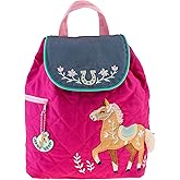 Stephen Joseph Unisex Toddler Back to School, Quilted Backpack, One Size, Horse
