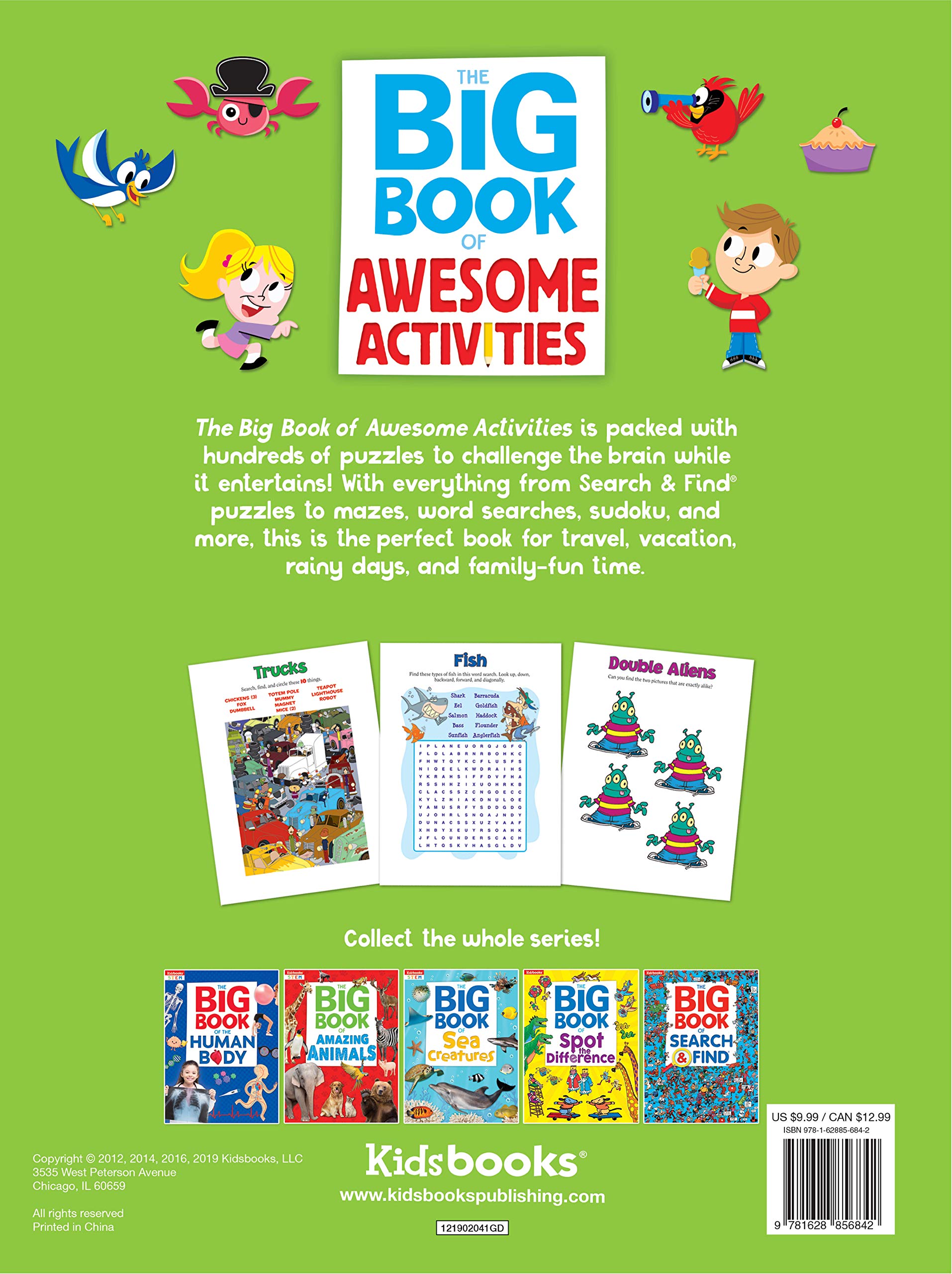 The Big Book of Awesome Activities-Jam-Packed with Hundreds of Search & Find® Puzzles, Mazes, Word Searches, Sudoku, and More (Big Books)