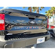 Mabett Maverick Rear Bumper Cover Plate For 2022-2025 Ford Maverick Accessories Ford Maverick Tailgate Assist