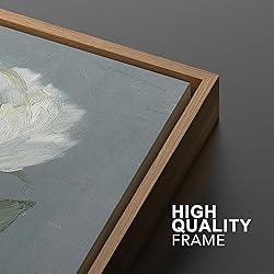 MUDECOR Framed Canvas Print Wall Art Set White