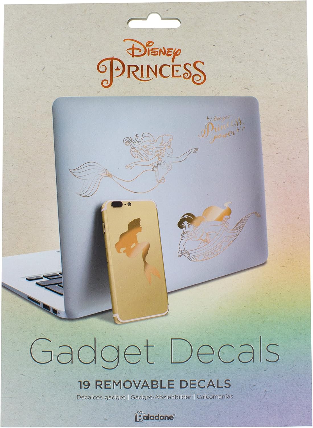Disney Princess Removable Gadget Decals - Set of 19 Stickers, Multi-colour, 0.1 x 15 x 21 cm - Image 3
