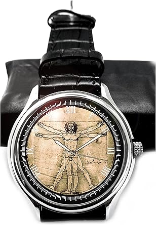 Elemental Art The Vitruvian Man by Leonardo Da Vinci Classic ...