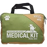 Adventure Medical Kits Trail Dog Medical Kit - Pet First Aid Kit with Dressings, Bandages, Instruction Manual &amp; Tools - Lightweight, Compact Dog Safety Pack