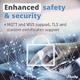 Shelly Plus 1 WiFi Bluetooth Smart Relay Switch 2 Pack Alexa Google No Hub view 6