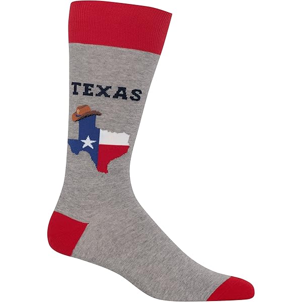 MeMoi Men's Don't Mess With Texas Novelty Socks - Rayon Blend Crew Socks