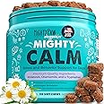 Mighty Paw Waggables Calm (Made in The USA) | Calming Chews for Dogs, Melatonin Dog Calming Treats for Normal Stress & Separation. Sleeping Aid for Dogs & Behavior Calm Dog Treats,120 Count