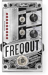DigiTech Dynamic Feedback Guitar Expression Pedal, Silver (FREQOUT-U)