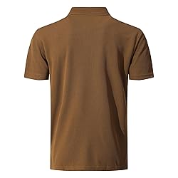 KAOKLRNI Men's Quick-Dry Active Polo Shirts Short