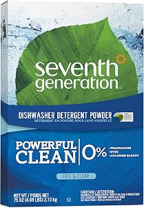 SEVENTH GENERATION DISHWASHER DETERGENT POWDER
