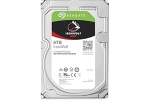Seagate IronWolf 8Tb NAS Internal Hard Drive HDD 3.5 Inch SATA 6GB/S 256MB Cache for Raid Network Attached Storage (ST8000VN0