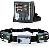 EP.4 Black Lord Chest Plate Box and Belt Buckle with Lights Costume Props for Men, 3D Model New Version