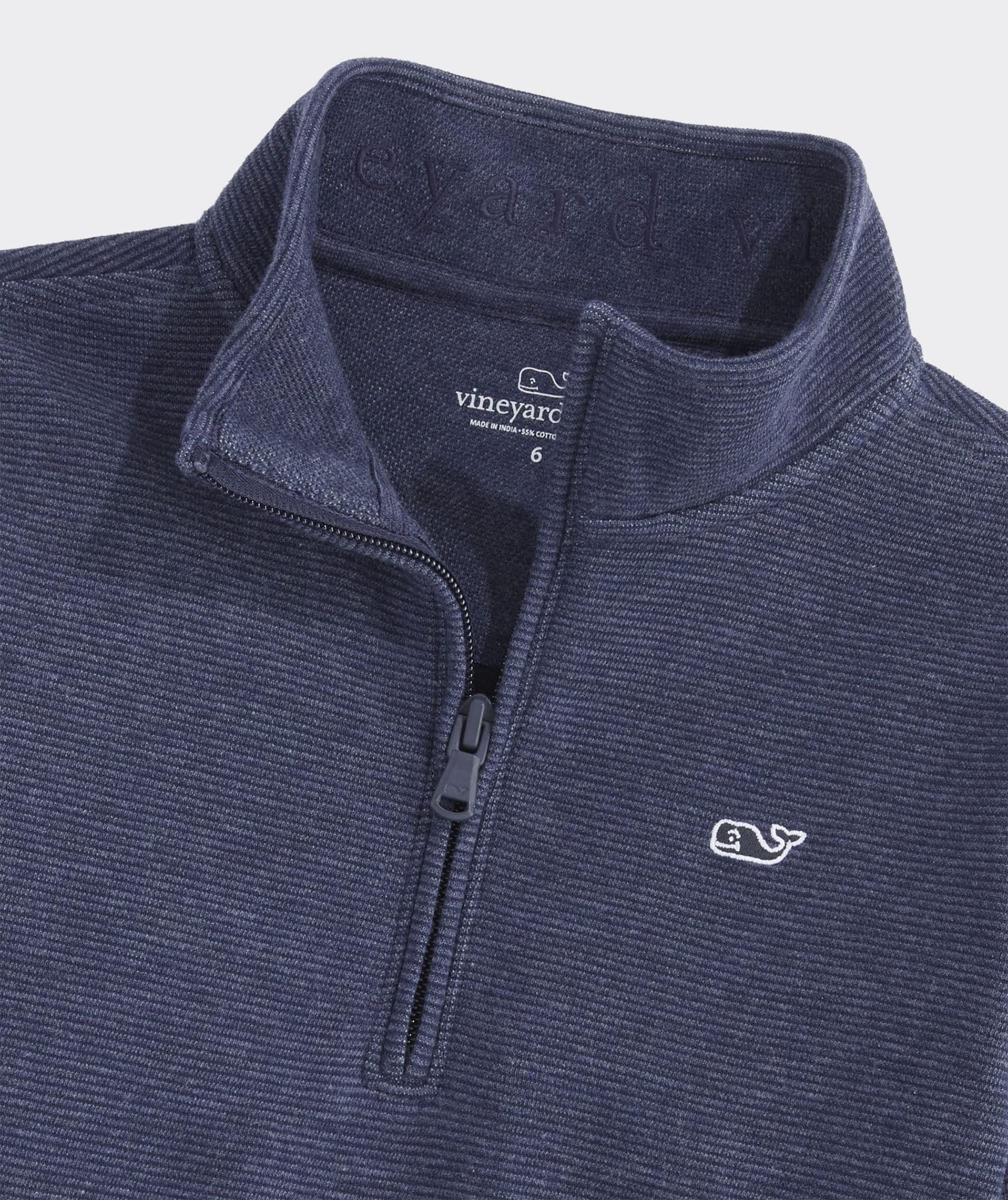 vineyard vines boys Saltwater Quarter-zip