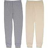 Fruit of The Loom Girls Premium 2-Pack Thermal Waffle Bottom