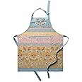 Maison d' Hermine 100% Cotton Kitchen Apron with an Adjustable Neck with Long Ties for Women Men Chef